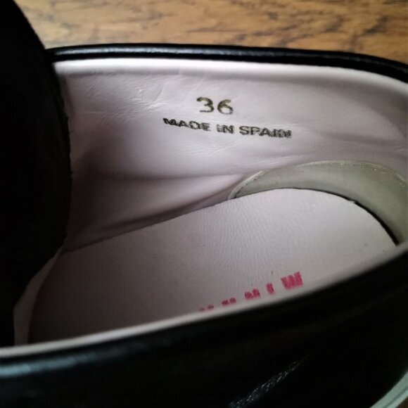 Minna Parikka Black Leather Bunny Ears High Top Sneakers, EUR 36 US 6 - Picture 9 of 9